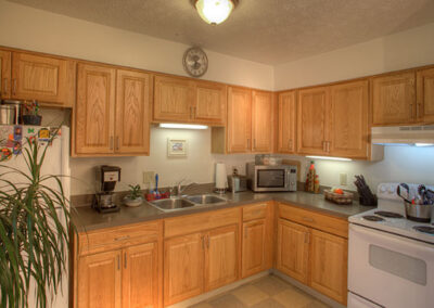 Kitchen at Evergreen Estates